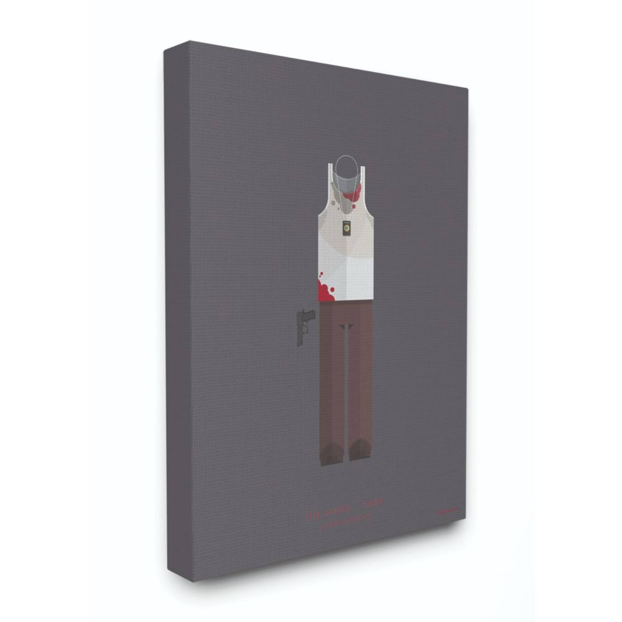 Stupell Industries Die Hard Canvas Wall Art